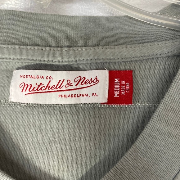 Mitchell & Ness Bo Jackson Throwback Tie Dyed Black Silver Jersey Tee men sz M - Picture 4 of 9